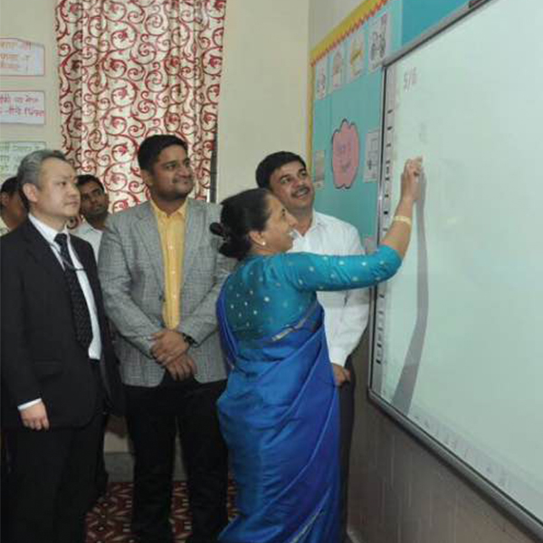 These include smart boards, computers & projectors